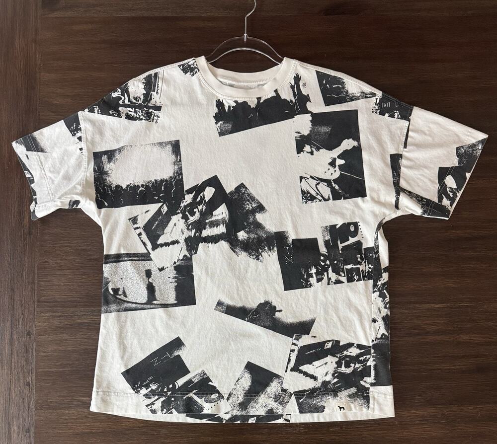 Ted Baker MiB Made in Britain Concert Photo Graphic Tee Shirt Cotton Portugal M